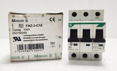 Moeller FAZ-3-C16 Miniatur Schutzschalter 950790389