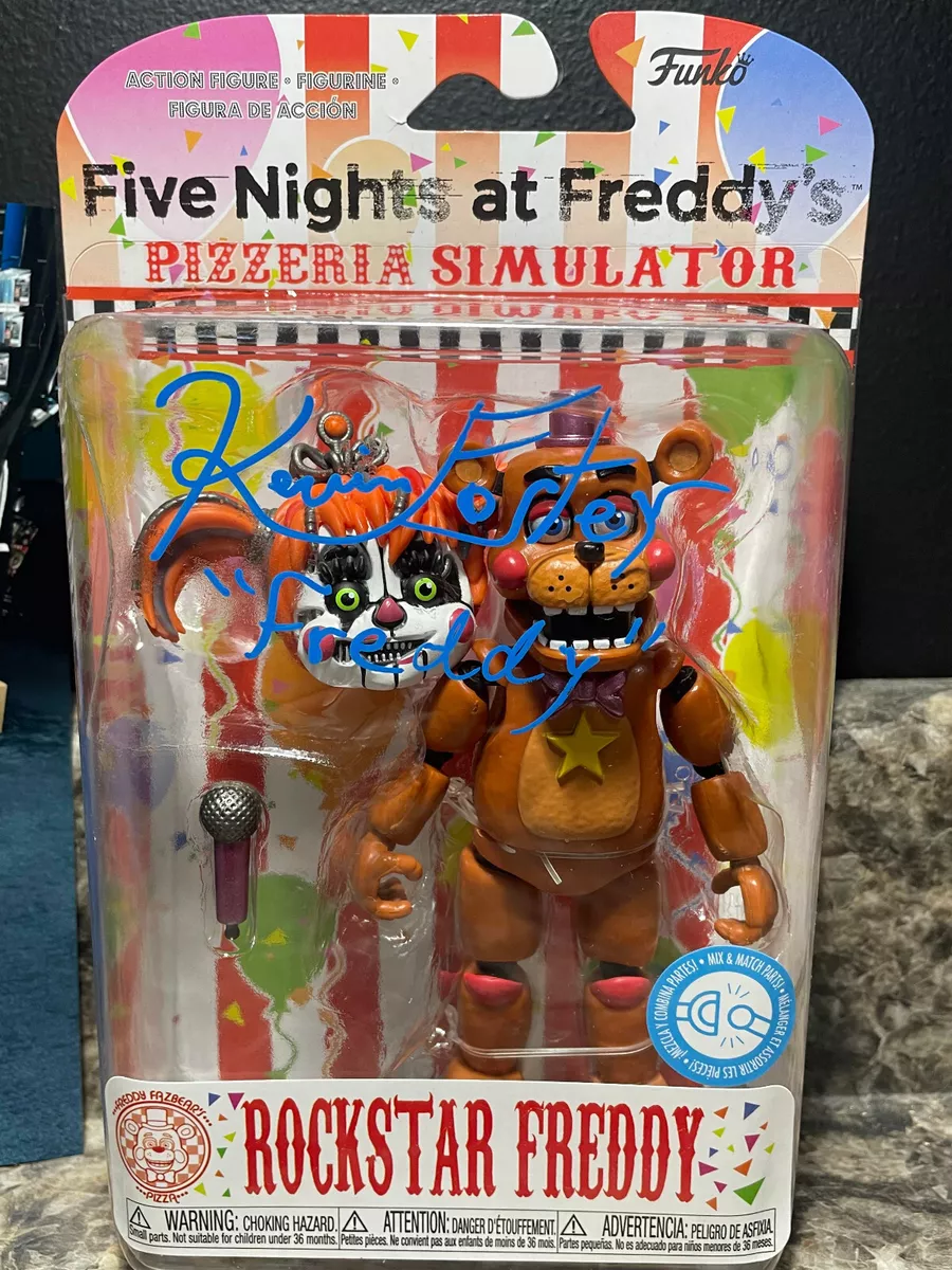 Funko FNAF Rockstar Freddy action figure review 