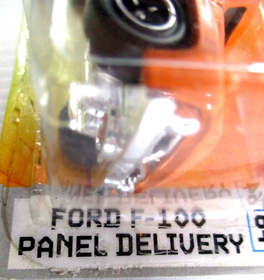 Matchbox MBX Metal Ford F-100 Panel Delivery Orange 2007 Mattel #64 Ages 3+ - Image 4 of 4