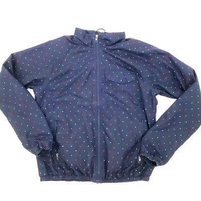 north face jacket polka dots