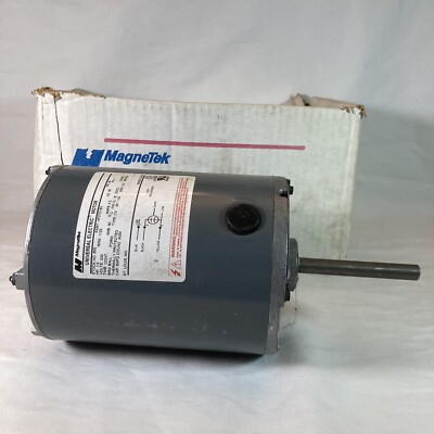 New Magnetek 1/2 HP Furnace Motor 1/2 HP 1100 RPM - Stock # 655 | Model HF3T018N