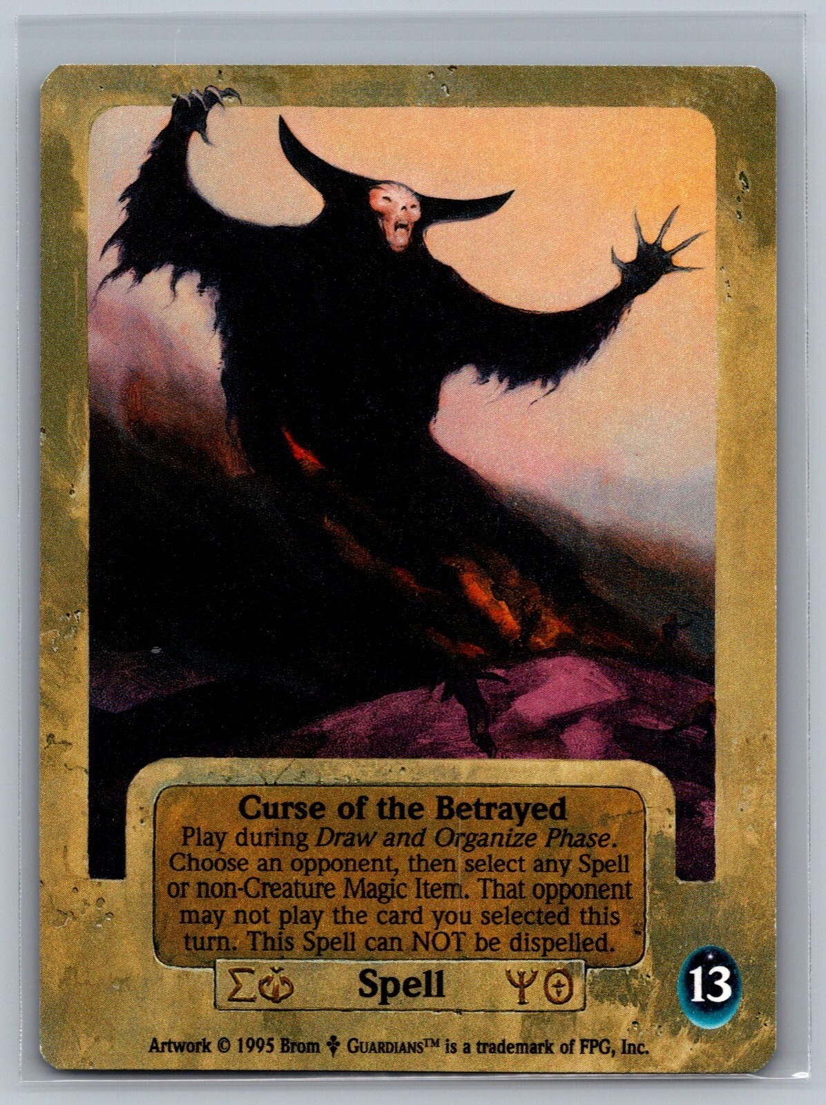Guardians CCG Curse of the Betrayed TCG Dagger Isle Trading Card Game ...