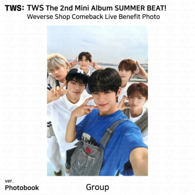 TWS The 2nd Mini Album SUMMER BEAT Weverse Shop Comeback