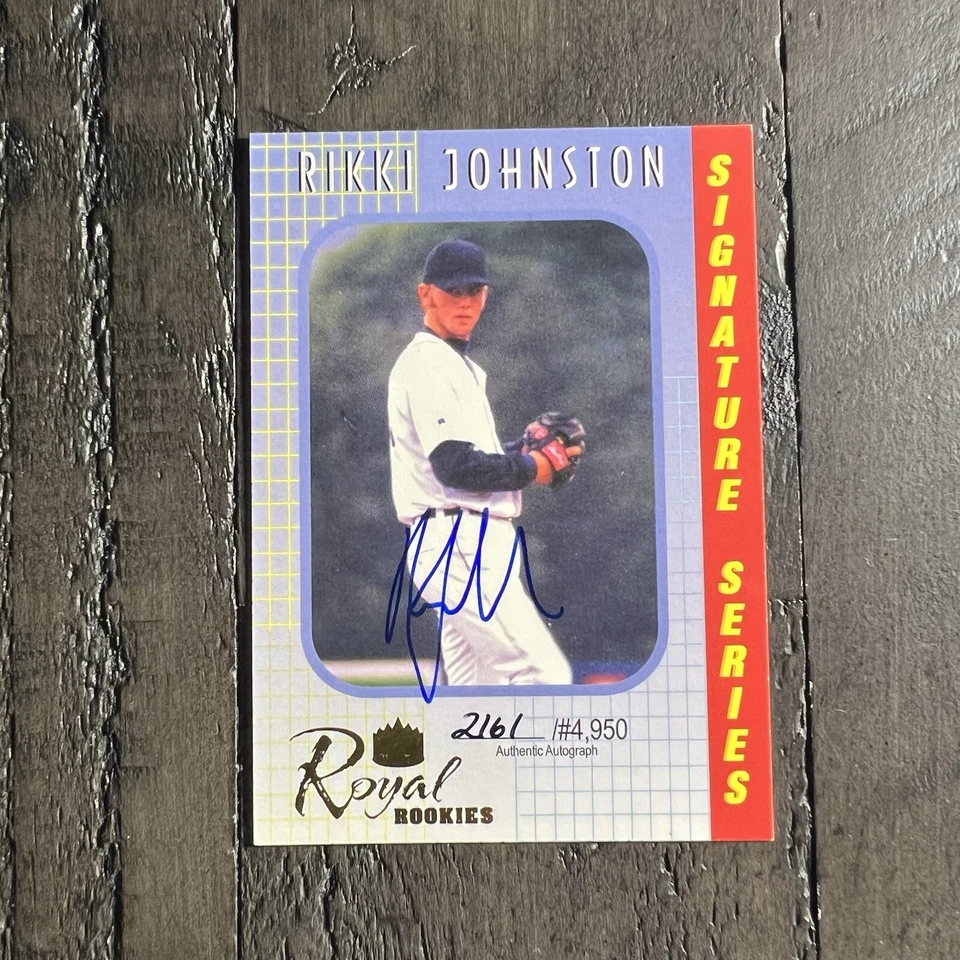 Rikki Johnston 2000 Royal Rookies Signature Series Card #31 Autographs /4950 RC - Image 2 of 4
