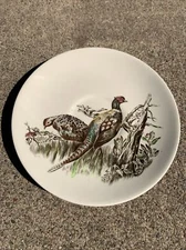 Vintage Johnson Brothers Saucers Game Birds Pheasant 5 3/4" Made in England