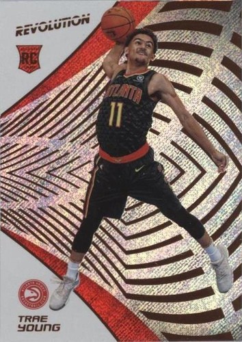 TRAE YOUNG 2018-19 Panini Prizm Ruby Wave RC Rookie #78 Atlanta