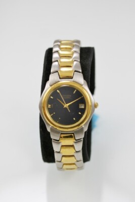 Citizen Women Watch Stainless Steel Silver Gold WR Battery  display picture 2