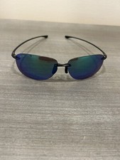 Maui Jim Hikina 445-2M Matte Grey Frame / Neutral Green Polarized Lenses