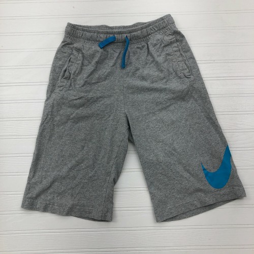 Vintage Nike Gray Blue Swoosh Logo 