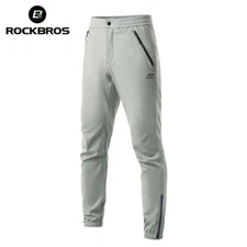 ROCKBROS Mountain Bike Sports Fleece Warm Pants Winter Outdoor Cycling Pants 