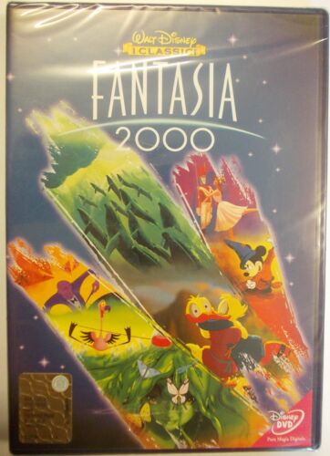 FANTASIA 2000 - DVD ORIGINALE Walt Disney NUOVO Bollino TONDO - Picture 1 of 1