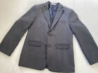 Izod Boys Sz 12 Regular Grey 2 Button Single Breasted Lined Suit Jacket