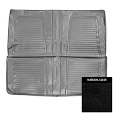 Pui Interiors 69fs10v 69 Fits Chevrolet Camaro Rear Seat Cover Black