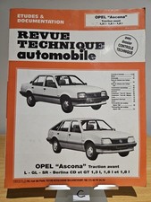Revue technique Opel ASCONA