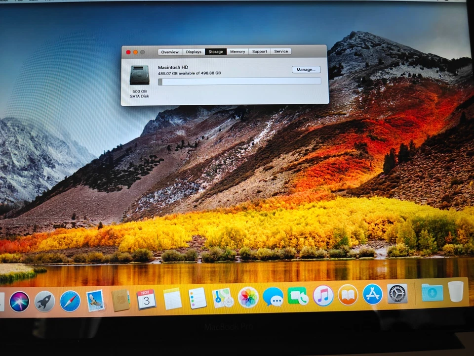 15.4-inch Apple Macbook Pro 2.53GHz i5 4GB RAM 500GB HDD A1286 Mid 2010 - Image 4 of 4