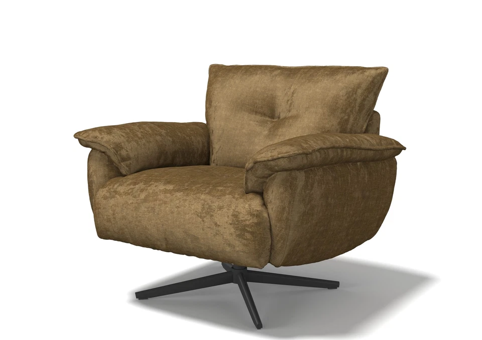 Modulax Octa Cosy Celine Harvest Fabric 1 Seater Swivel Chair RRP £999