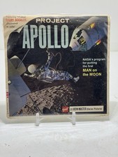 1964 Project Apollo View Master Packet B658 3 Reel Set Book Man on the Moon