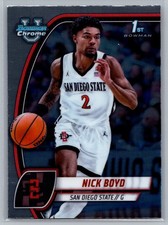 2024-25 Bowman University Chrome Nick Boyd #73 San Diego State Aztecs