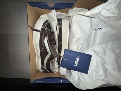 VANS LX Old Skool 36 Gemstone Mushroom Brown Canvas Skateboarding