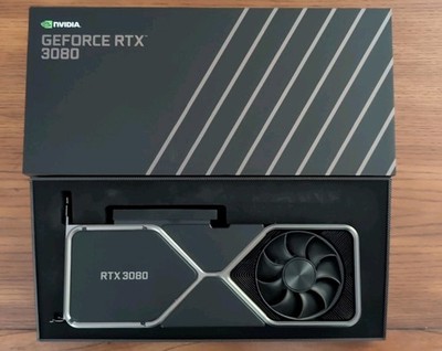NVIDIA GeForce RTX 3080 Founders Edition 10GB GDDR6X Graphics Card