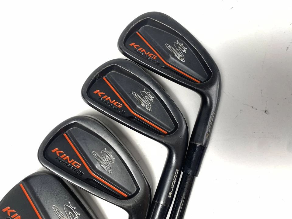 Cobra KING Forged CB MB Iron Set 4-PW DG Tour Issue X100 XStiff RH +1/2'' - Image 2 of 4