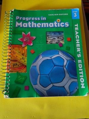 Progress In Mathematics GRADE 3 TEACHER'S Edition Sadlier Oxford