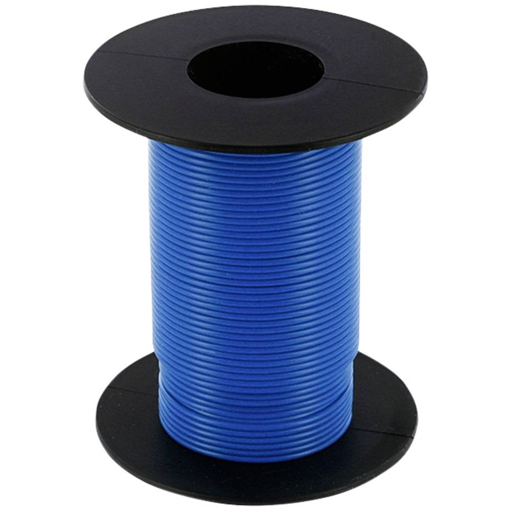 Fil de câblage 0.25 mm² bleu econ connect de 25 mètres pour circuit imprimé