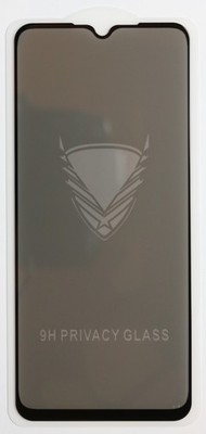 Huawei Enjoy 20 Pro Privacy Panzerschutz Glasfolie FullCover 10D 9H Schwarz Disp