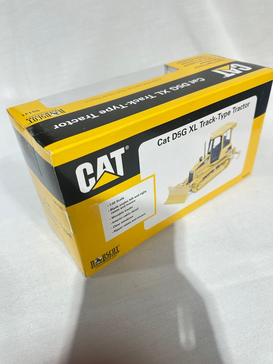 Caterpillar D5G XL Dozer With Blade & Ripper By Norscot 1/50th