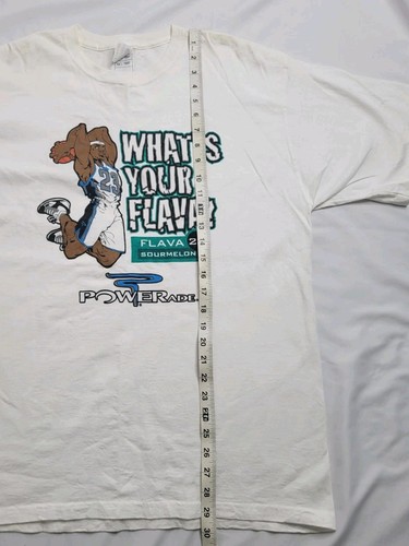 Vintage NBA × Nike Lebron James x Powerade Promo T-Shirt Sourmelon Size XL - Picture 5 of 6