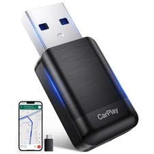 Wireless CarPlay Adapter for Apple iPhone, 2026 Convert Wired to Car Play Wir...