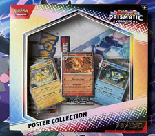 Pokemon TCG - Prismatic Evolutions Poster Collection Box - New Sealed