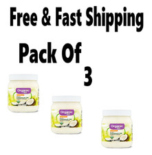 3 pk Great Value Organic Unrefined Virgin Coconut Oil, 14 fl oz