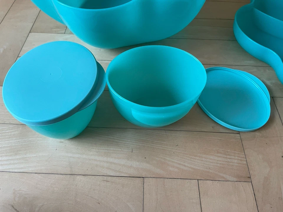 🪴 Tupperware Partyschüssel Party-Bowle Blume Dip-Schalen Chips Nachtisch - Bild 4 von 4