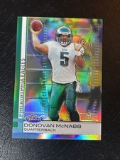 2009 TOPPS FINEST DONOVAN MCNABB TOPPS FINEST GOLD REFRACTOR /75 EAGLES #32