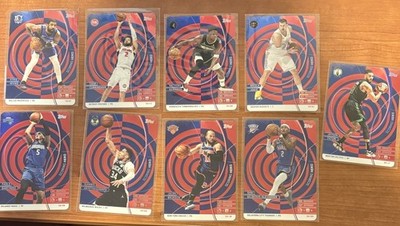 2025-26 Topps Match Attax Basketball Scoring Hero lot of 9 Brunson SGA Edwards