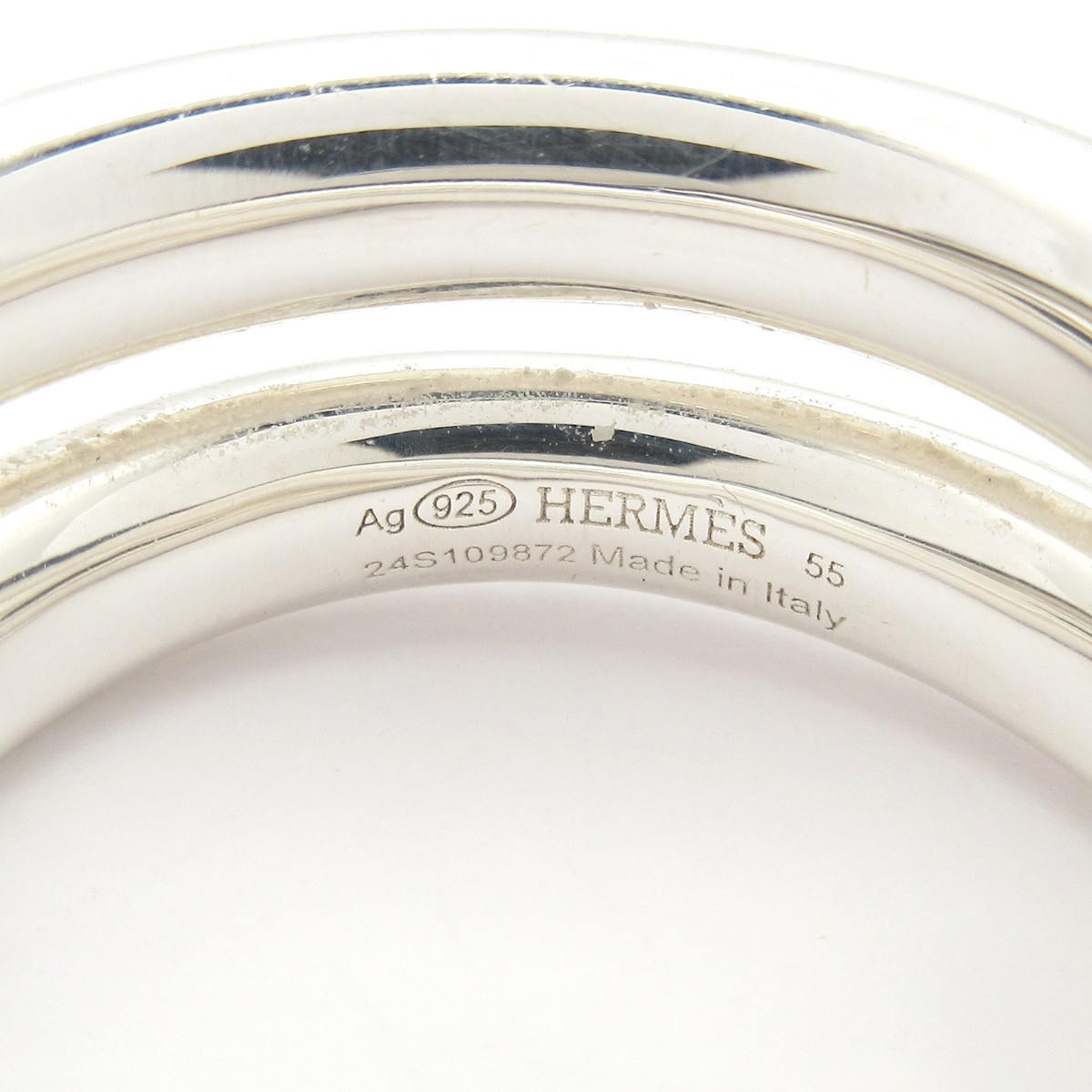 HERMES Vertige - Silver 2******** Ring - image 5