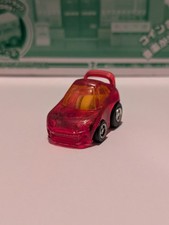 Choro Q Toyota Supra No.35 Clear Red Damaged