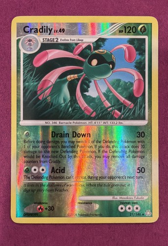 Cradily 21/146 Legends Awakened Reverse Holo LP