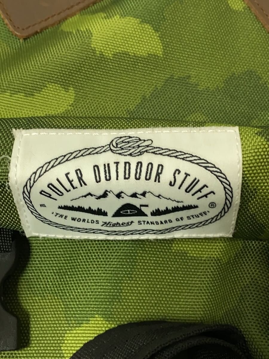 POLER OUTDOOR STUFF Backpack Polyester Green Camo… - image 5