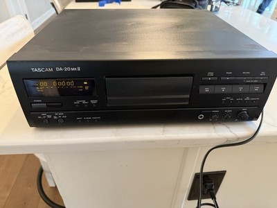 Tascam DA-20 MKII DAT Deck Machine Digital Recorder Professional