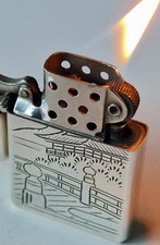 Feuerzeug 950 Sterling Silber  Video