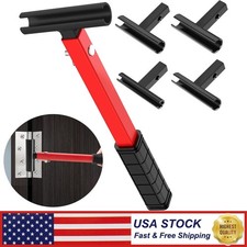 Heavy Duty Door Hinge Adjustment Tool Kit, 4-in-1 Hinge Gap Adjusting Wrench Set