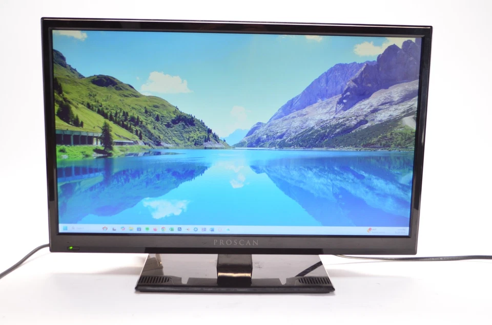 Proscan PLEDV2243A-c HD 24” Black LED HDTV HDMI RCA VGA Composite Co-ax - Image 2 of 4