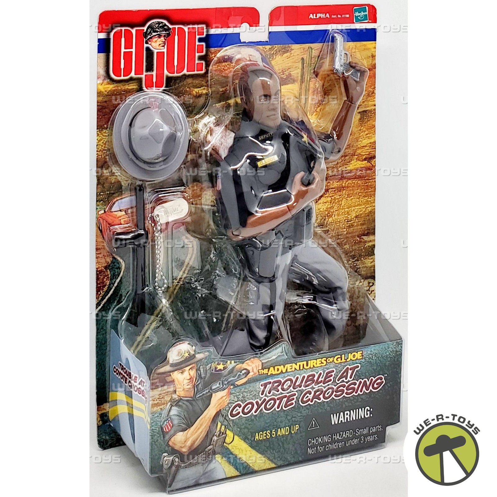 G.I. Joe Adventures Trouble at Coyote Crossing Figure African American 2000