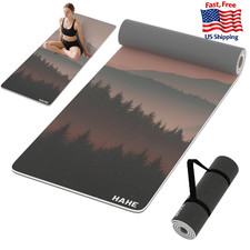 HAHE Yoga Mat Thick 8MM,1/3" , Eco-Friendly POE Non Slip Yoga Mat, High Rebound