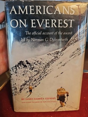 Americans on Everest by James Ramsey Ullman - 1964 First Edition Hardcover DJ