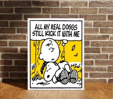 Mark Drew Kick It With Me Canvas Wrap Floating Frame Canvas Poster Art Print