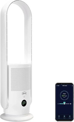 Djive 2in1 Turmventilator & Luftreiniger ARC Casual sehr leise mit HEPA 14 & FB