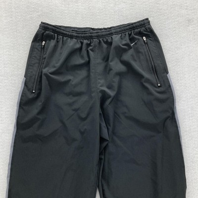 nike dri fit pants mens zipper ankle